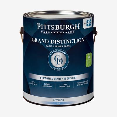 PITTSBURGH PAINTS & STAINS<sup>®</sup> GRAND DISTINCTION<sup>®</sup> Interior Paint & Primer