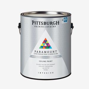 PITTSBURGH PAINTS & STAINS<sup>®</sup> PARAMOUNT<sup>®</sup> Ceiling Paint & Primer In One