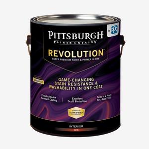 PITTSBURGH PAINTS & STAINS<sup>®</sup> REVOLUTION<sup>™</sup> Interior Paint & Primer