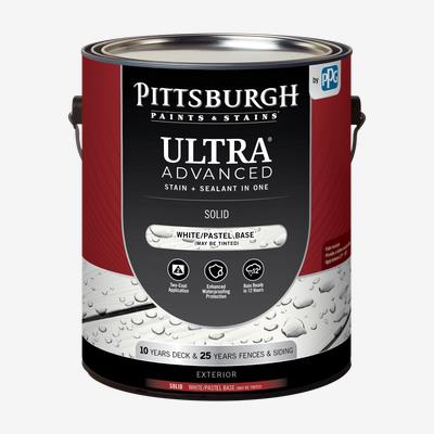 PITTSBURGH PAINTS & STAINS<sup>®</sup> ULTRA Advanced Exterior Solid Color Stain & Sealant