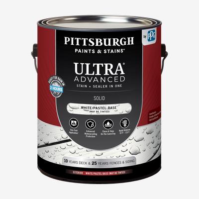 PITTSBURGH PAINTS & STAINS<sup>®</sup> ULTRA Advanced Exterior Solid Color Stain & Sealant