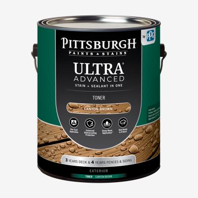 PITTSBURGH PAINTS & STAINS<sup>®</sup> ULTRA Advanced Stain & Sealant Toner - Alkyd Oil