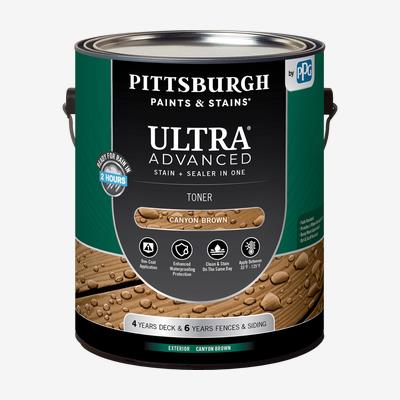 PITTSBURGH PAINTS & STAINS<sup>®</sup> ULTRA Advanced Stain & Sealant Toner - Alkyd Oil