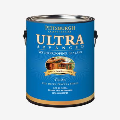 PITTSBURGH PAINTS & STAINS ULTRA Advanced Exterior Clear Waterproofing  Sealant - Professional Quality Paint Products - PPG